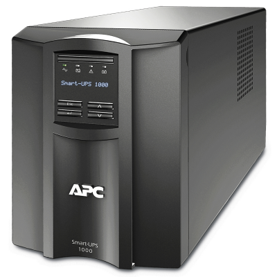 APC SMT1000ICH Smart UPS1000VA, Line Interactive在線互動(dòng)式,  Tower塔式, 230V, 8x IEC C13 outlets交流輸出口, SmartSlot智能卡插槽, AVR自動(dòng)穩(wěn)壓, LCD液晶顯示 