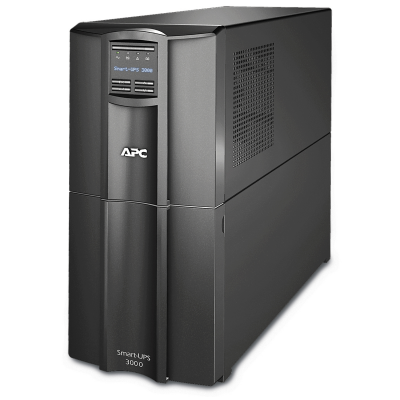 APC SMT3000UXICH Smart UPS 3000VA, Line Interactive在線互動(dòng)式,  Tower塔式, 230V,8x IEC C13+1x IEC C19 交流輸出口, SmartSlot智能卡插槽, AVR自動(dòng)穩(wěn)壓, LCD液晶顯示 無內(nèi)置電池 長效機(jī)型