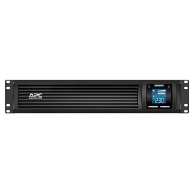 APC SMC1500I2U-CH 1500VA, 在線互動(dòng)式,機(jī)架標(biāo)準(zhǔn)機(jī),更換電池APCRBC132, 208/230V, 4x IEC C13 outlets交流輸出口, AVR自動(dòng)穩(wěn)壓, LCD液晶顯示