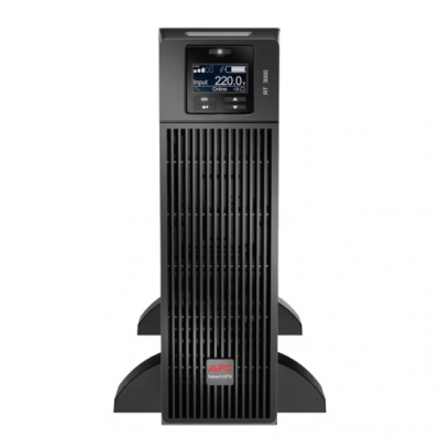 APC SURT3000XLI-CH-Smart UPS RT 3000, 3000VA/2700W, 在線式,塔式/機(jī)架2U,標(biāo)準(zhǔn)機(jī)內(nèi)置電池,更換電池APCRBC140, 208/230V, 8x IEC C13+2x IEC jumper, AVR自動(dòng)穩(wěn)壓, LCD液晶顯示,斷電0秒切換 ,智能擴(kuò)展卡槽 